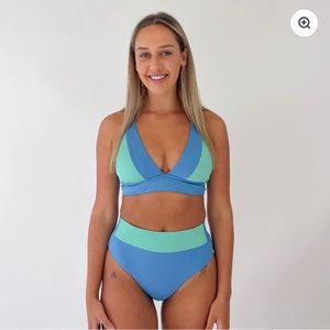 Infamous Swim Ginger Bikini Bottom and Lola Triangle Top